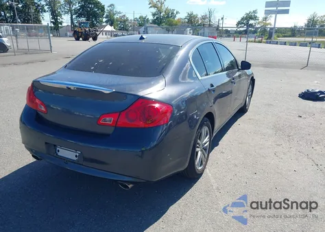 2013 Infiniti G37X from USA, damaged, VIN JN1CV6ARXDM351742